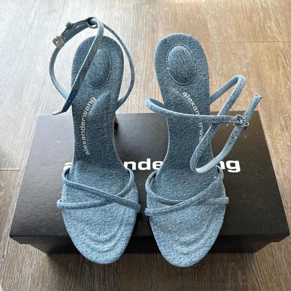 Alexander Wang Blue Women's Strappy Sandals
